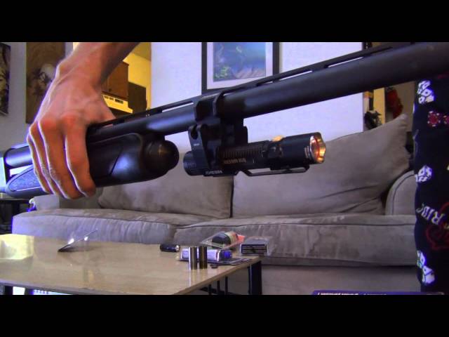 mount nebo flashlight to rifle Nebo Gun Light Mount