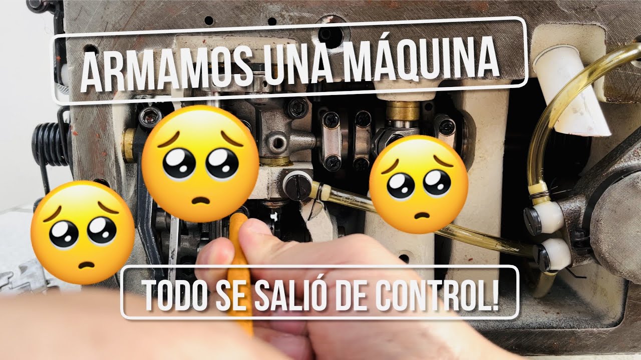 Ajustamos el looper de seguridad y el transporte de una fileteadora (Overlock) I Final Inesperado