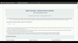How to Apply to High School Option Schools