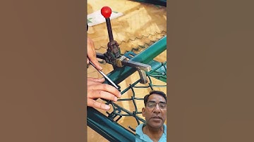 Fence network assembly process - goodtools to improve work efficiency#trending #youtubeshorts