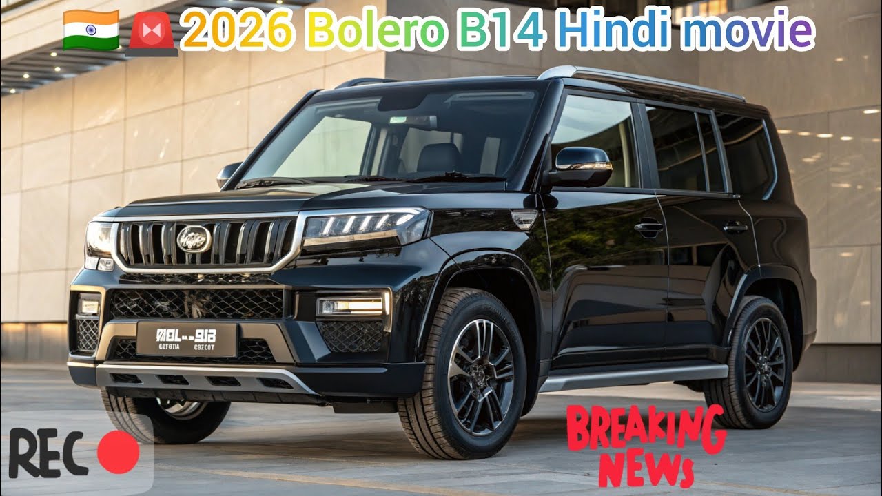 🇮🇳🚨2026 Bolero B14 First Look 🔥 | गांव और शहर की सबसे मजबूत SUV | My Channel Subscribe Karo🇮🇳🚨✅😱