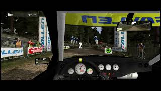 Rush Rally 3 android | stage 1- Finland | cocpit view