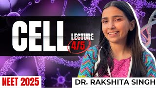 NEET 2025  Cell the Basic Unit of life | Day  4 | Complete NCERT in detail with Questions.