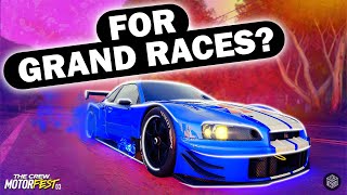 SHOULD YOU USE THIS R34 FOR GRAND RACES? - The Crew Motorfest Daily Build #212