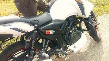 K&N air filter sound in apache 160