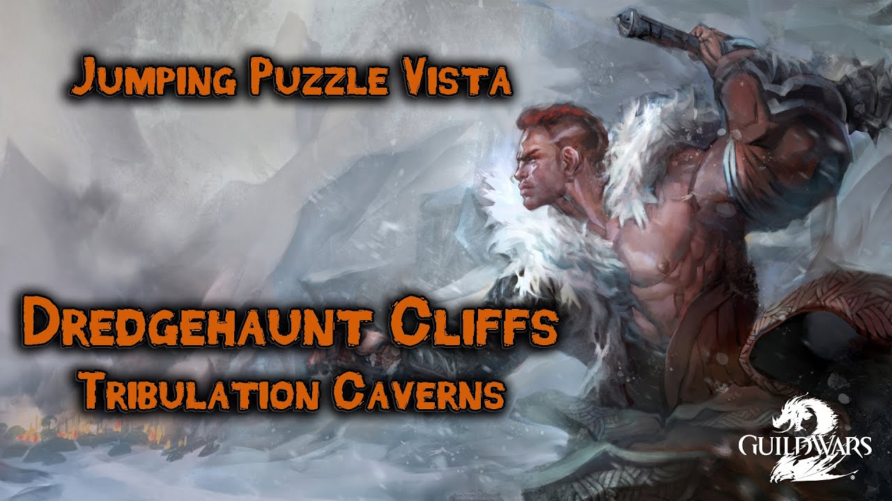 Guild Wars 2 - Dredgehaunt Cliffs Jumping Puzzle | Vista Puzzle (Tribulation Rift) | Guild Wars 2021