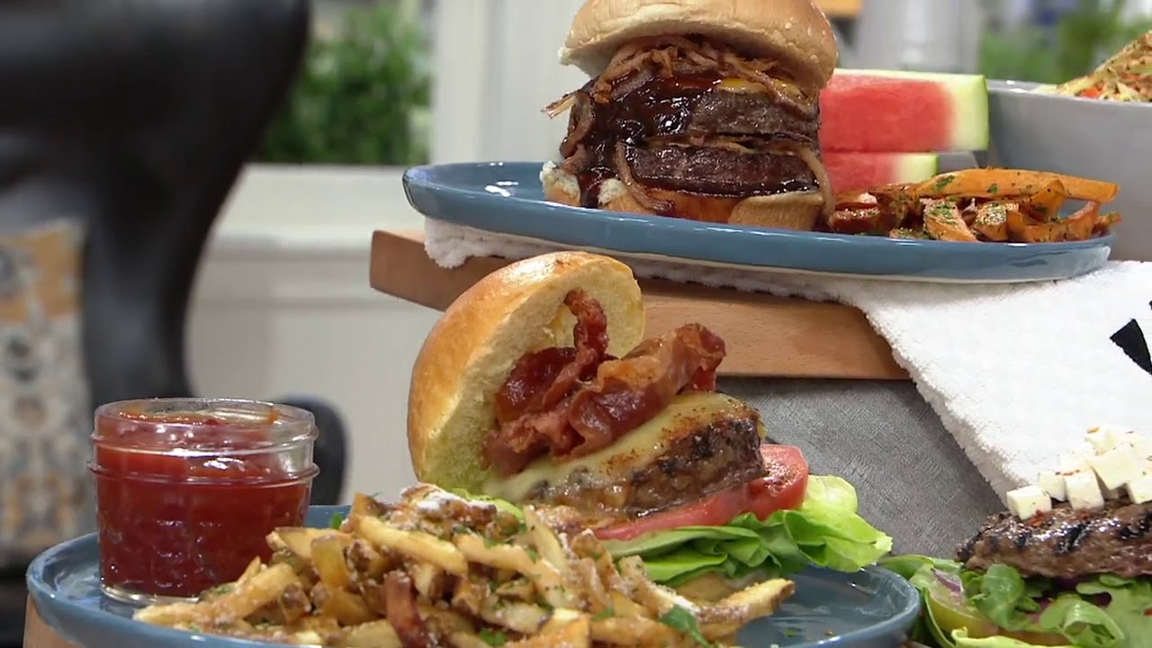 Geoffrey Zakarian (8) 5.3oz Organic Better Burgers on QVC YouTube