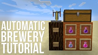 Automatic Potion Brewery - Minecraft Tutorial