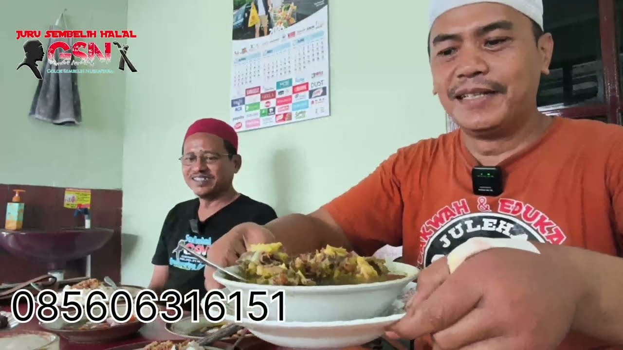 Promo Pisau Sembelih Menyantap Sate Gule Khas Tegal H Toyib