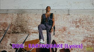 DDG - EARTHQUAKE (Lyrics)