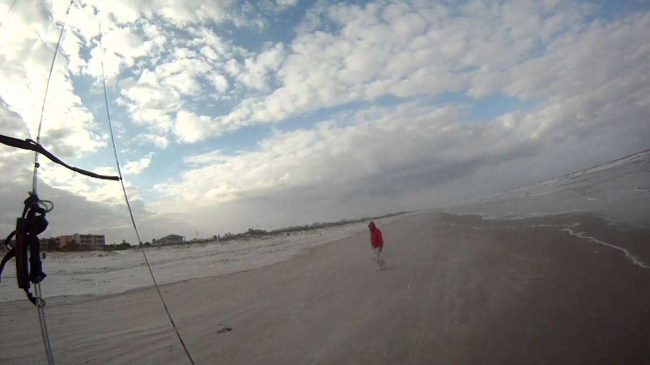 St.Augustine Fl Kiteboarding /HQ Montana 7M/ YouTube