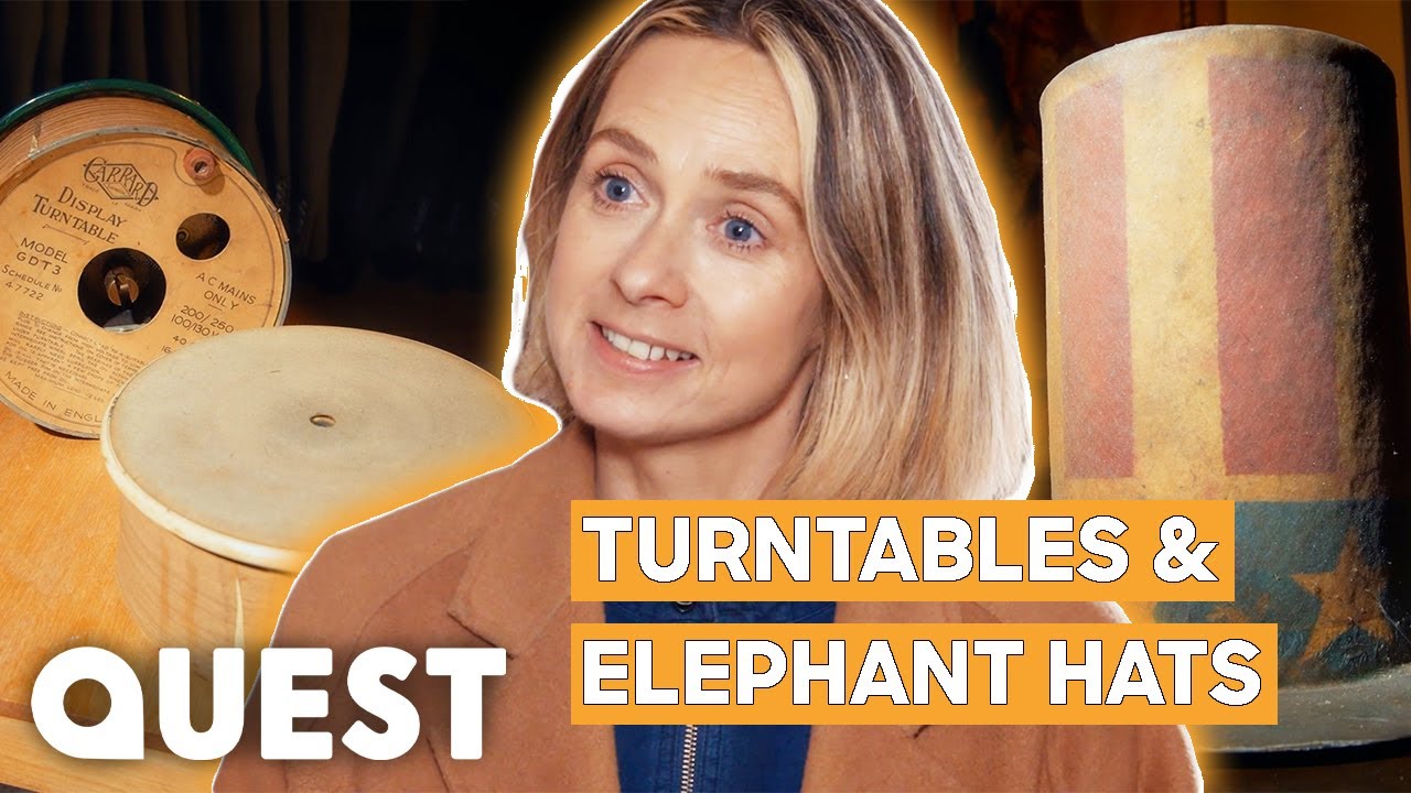 Serkan & Viki Get Their Hands On A Vintage Turntable And A Unique Elephant Hat | Salvage Hunters