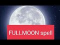 FULLMOON spell 💵💲💦 napakabisa nito sa kabilugan ng buwan kaya gawin mo na