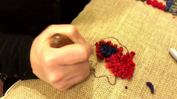How to hook poppies with Deanne Fitzpatrick