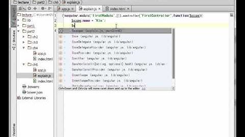 AngularJS Part2. 컨트롤러 - 6 컨트롤러의 scope에 function을 추가해보자