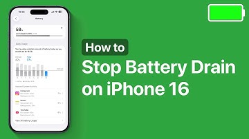 How to Stop Battery Drain on iPhone 16 | Improve Battery Life