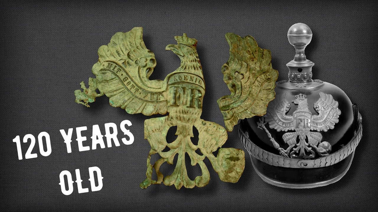Cool Restoration WW1 Pickelhaube Prussian Eagle Frontplate