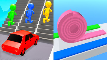 Shape shifting VS Layers Roll - All Level Gameplay Walkthrough Android iOS Ep7