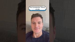 The Constructor Theory of Life #science #biology #cellbiology #abiogenesis