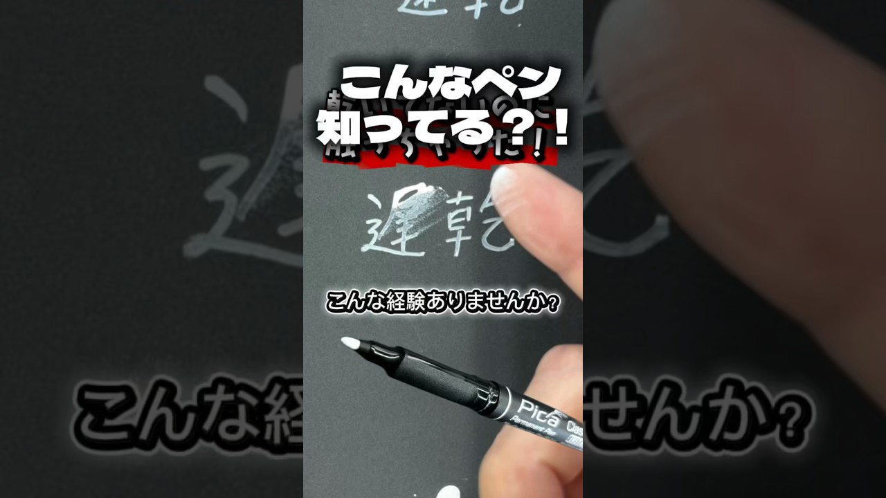 ピカマーカー インスタントペン“Classic” 白（細字） 53252SB