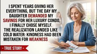 My daughter demanded my savings for her luxury condo  I BOUGHT A BEACH HOUSE FOR MYSELF!