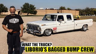 Liborio's Bagged Bumpside F250 Crew Cab | What The Truck?