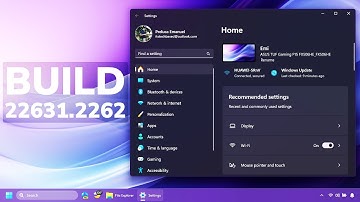New Windows 11 Build 22631.2262 – New Settings Homepage, File Explorer Improvements and Fixes (Beta)