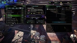 Working on AT Jin and Omega today, maybe some World! (Wilds grinding) :) Charge Blade/SnS HR 200+