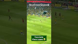 flaco Lopez não faz o passe!!