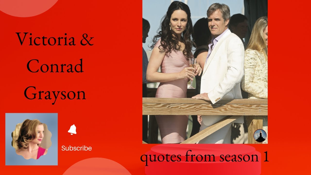 Victoria and Conrad Grayson quotes 📺 season 1