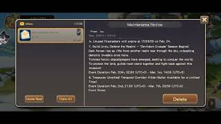Crystal Legends: Maintenance Notice/Patch Notes for Upcoming February 2nd Update