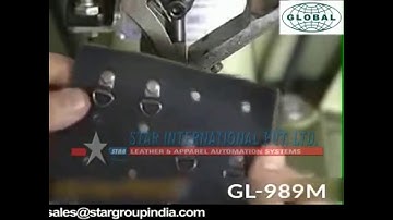 GL-989M    AUTOMATIC RIVETING MACHINE