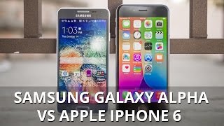 Samsung Galaxy Alpha vs Apple iPhone 6