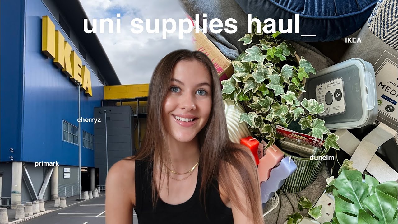 first year uni shopping & haul 2022!! | *IKEA, dunelm, amazon + more*