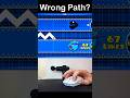 MrBeast vs. MONSTER IMPOSSIBLE TRAPPED Middle Path Challenge! #shorts