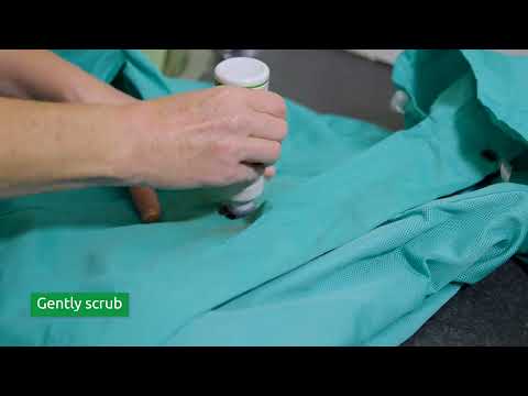 How to use Nikwax Stain Scrub - video from Nikwax