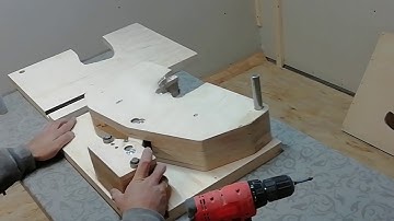Part 1. DIY Table saw. Assembly lifting system