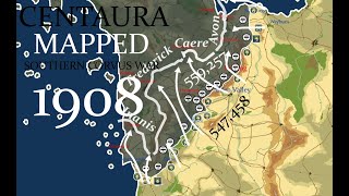 Centaura Southern Corvus War Mapped - 1908