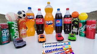 Experiment: Mentos vs Coca Cola, Fanta, Sprite, Pepsi, Mojito, Gorilla, Bubble Gym,Orbeez