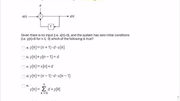 Example: Difference equation from block diagram