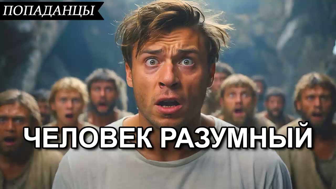 АУДИОКНИГА 🔥 ПОПАДАНЦЫ 😨 ЧЕЛОВЕК РАЗУМНЫЙ