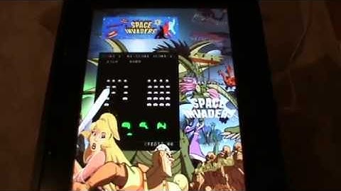 Cocktail Arcade Cabinet - Attract Mode