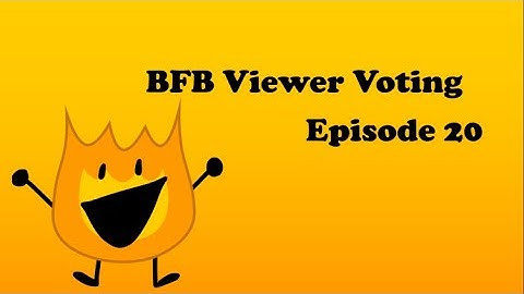 BFB Viewer Voting Episode 20