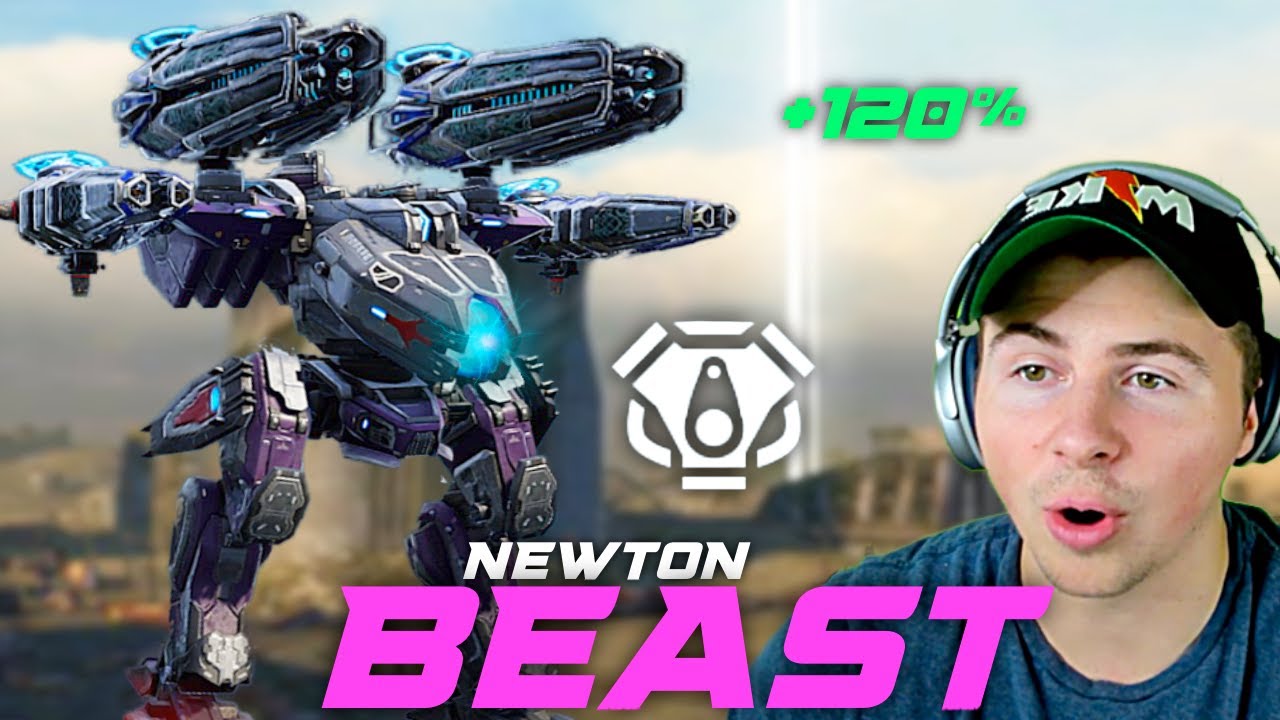 Newton Is NOW Terrifying... REAL Bjorne Titan Destroyer At Close Range | War Robots