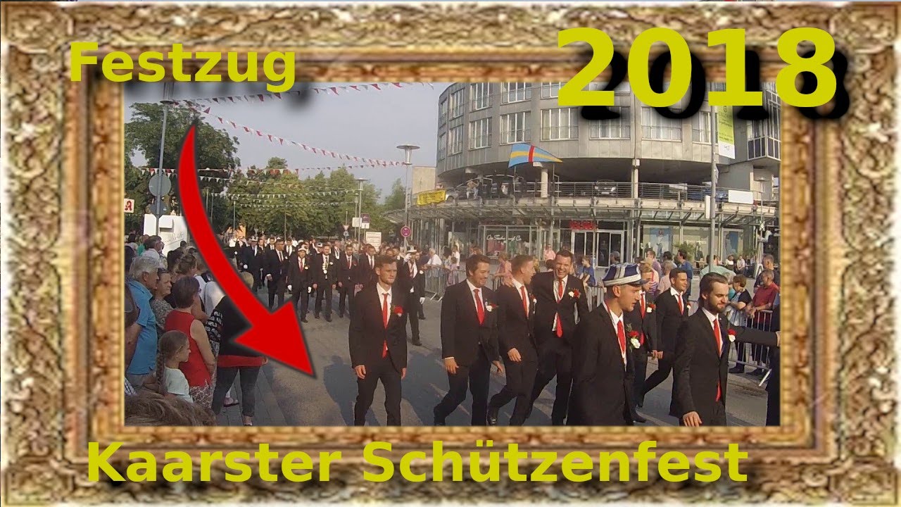 Kaarster Schützenfest 2018 - Festzug am Samstag, den 9. Juni 2018