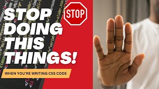 5 MIND-BLOWING 🤯🤯 things to stop when writing CSS code #html #htmlcss #code #webdevelopment #fy