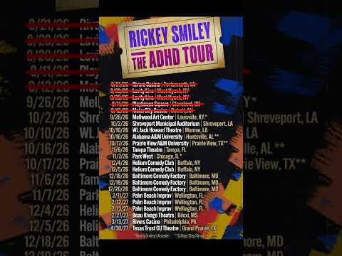 Rickey Smiley: The ADHD Tour