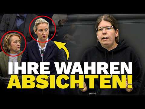 Verstrahlt und gefährlich! Sie entlarvt die AfD in ihrer Brandrede!