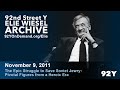 Elie Wiesel: The Epic Struggle to Save Soviet Jewry | 92nd Street Y Elie Wiesel Archive