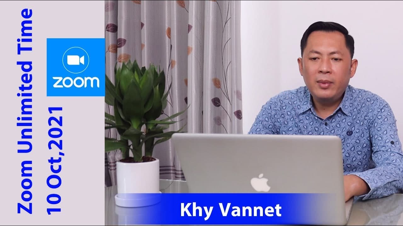 ការបង្កើត Zoom Account Unlimited Time (Oct, 2021) New Updated [Remove the 40 minutes time-limited]